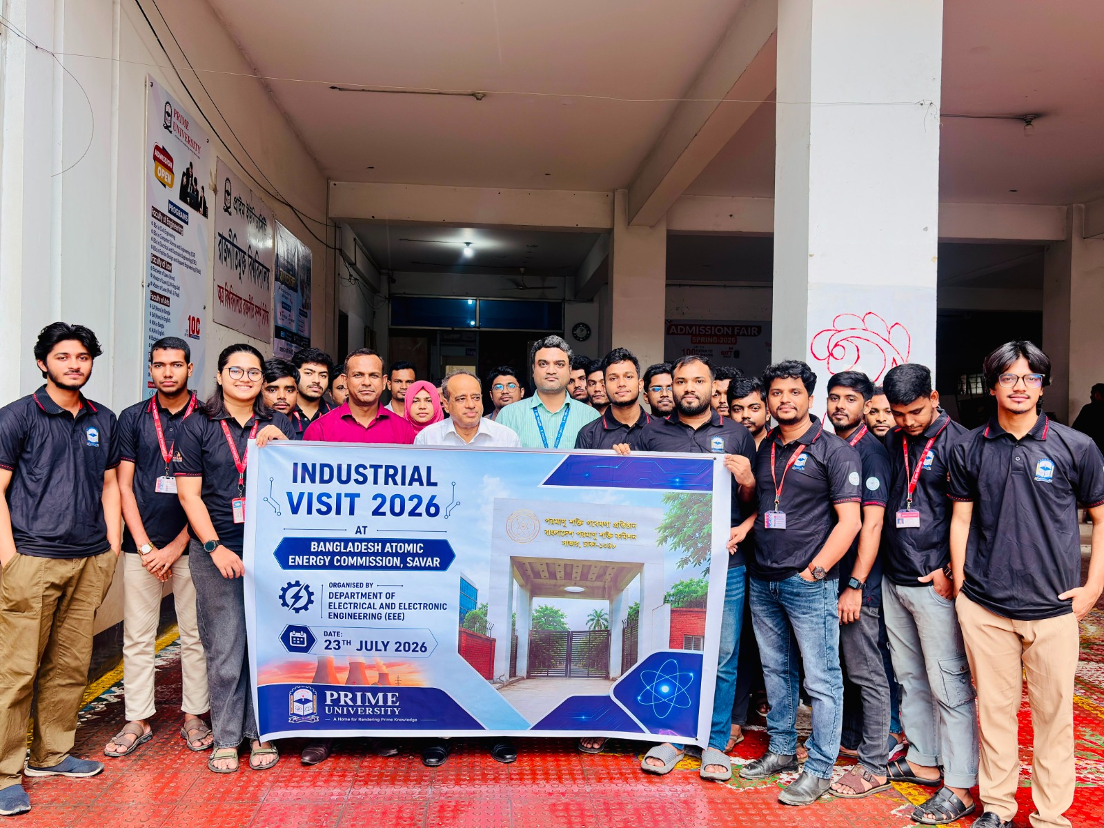 Industrial Visit to Atomic Energy Research Establishment, Savar, Dhaka