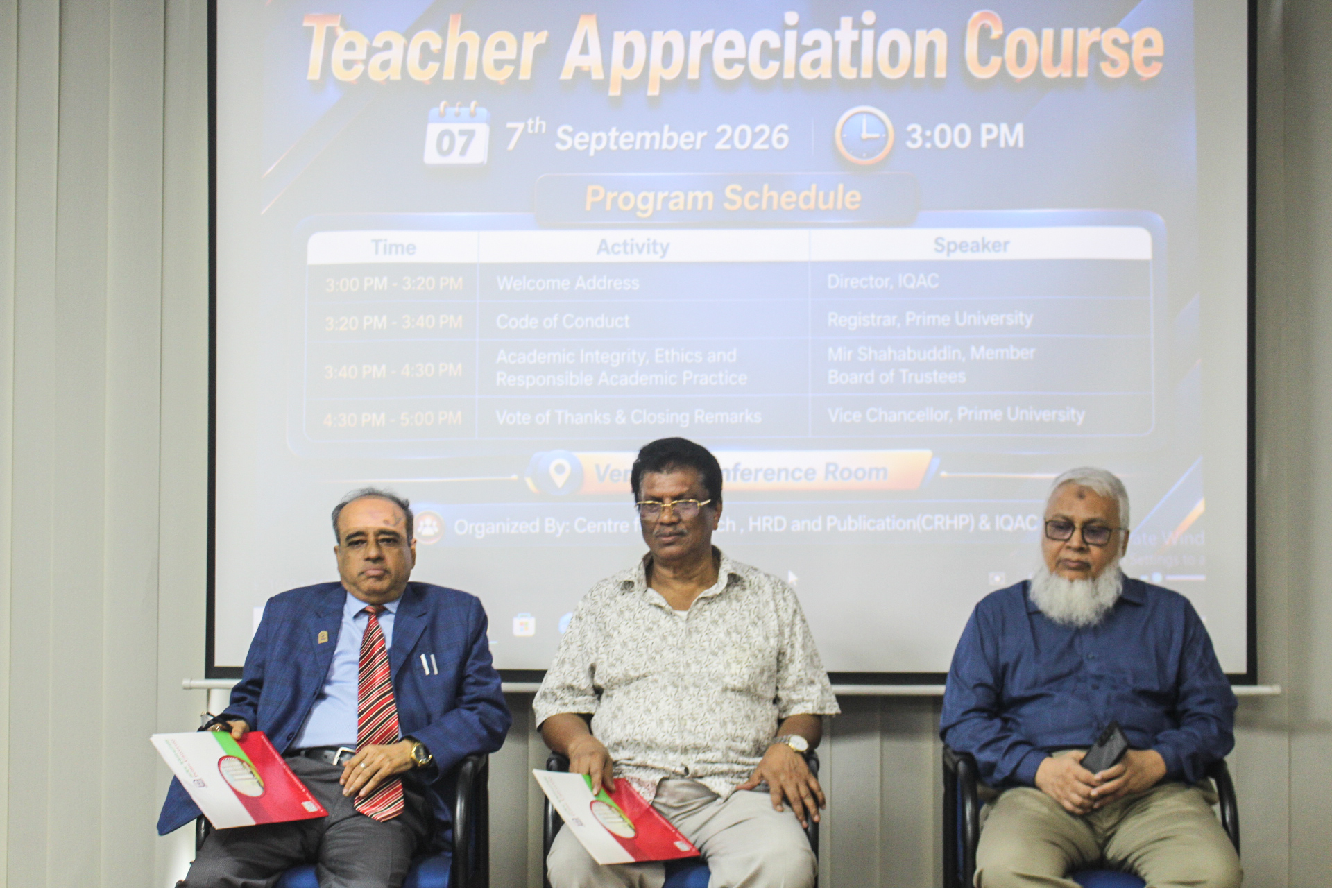 𝐓𝐞𝐚𝐜𝐡𝐞𝐫 𝐀𝐩𝐩𝐫𝐞𝐜𝐢𝐚𝐭𝐢𝐨𝐧 𝐂𝐨𝐮𝐫𝐬𝐞 𝐨𝐧 𝐀𝐜𝐚𝐝𝐞𝐦𝐢𝐜 𝐈𝐧𝐭𝐞𝐠𝐫𝐢𝐭𝐲 & 𝐄𝐭𝐡𝐢𝐜𝐬